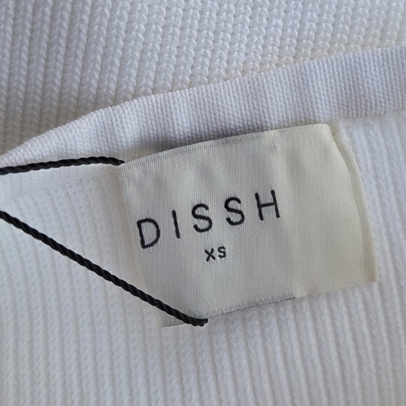 Dissh Anika Off White Knit Midi Size XS - Picture 9 of 10